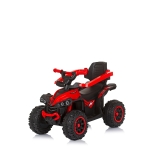 Детска кола за яздене с дръжка Chipolino - ATV, Червена