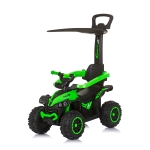 Детска кола за яздене с дръжка Chipolino - ATV, Синя