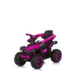 Детска кола за яздене с дръжка Chipolino - ATV, Жълта