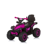 Детска кола за яздене с дръжка Chipolino - ATV, Жълта