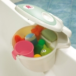 Поставка за вана за аксесоари OK Baby - Мъги, Бяла