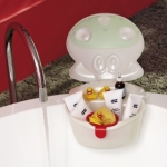 Поставка за вана за аксесоари OK Baby - Мъги, Бяла