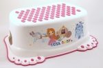 Стъпало за баня Tega Baby - Принцеса, Розово