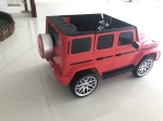 Двуместен акумулаторен джип Chipolino - Mercedes, Червен