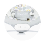 Музикален шезлонг Chipolino - Сиеста, Син