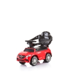Детска кола с дръжка и сенник Chipolino - Mercedes, GLE63, Червена