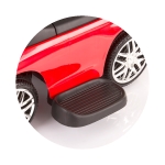 Детска кола с дръжка и сенник Chipolino - Mercedes, GLE63, Червена