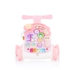 Музикална играчка на колела 2в1 Chipolino - Мулти, розова