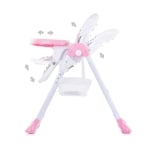 Столче за хранене Chipolino - Макси, божур