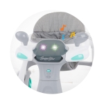 Детска проходилка 2 в 1 Chipolino - Super Star, мента