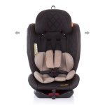 Столче за кола Chipolino - Техно, 360°, Isofix, 40-150 сm, Черно
