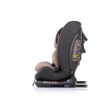 Столче за кола Chipolino - Техно, 360°, Isofix, 40-150 сm, Черно
