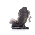 Столче за кола Chipolino - Техно, 360°, Isofix, 40-150 сm, Черно