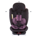 Столче за кола Chipolino - Техно, 360°, Isofix, 40-150 сm, Черно