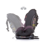Столче за кола Chipolino - Техно, 360°, Isofix, 40-150 сm, Черно