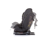 Столче за кола Chipolino - Техно, 360°, Isofix, 40-150 сm, Черно