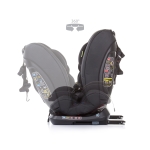 Столче за кола Chipolino - Техно, 360°, Isofix, 40-150 сm, Черно