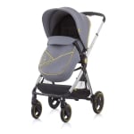 Детска количка Chipolino - Елит, 3 в 1, платина