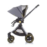 Детска количка Chipolino - Елит, 3 в 1, платина