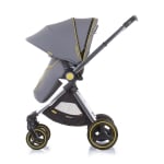Детска количка Chipolino - Елит, 3 в 1, платина