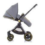 Детска количка Chipolino - Елит, 3 в 1, платина