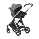 Детска количка Chipolino - Елит, 3 в 1, платина