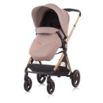 Детска количка Chipolino - Елит, 3 в 1, платина