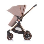 Детска количка Chipolino - Елит, 3 в 1, платина