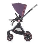 Детска количка Chipolino - Елит, 3 в 1, платина
