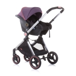 Детска количка Chipolino - Елит, 3 в 1, платина