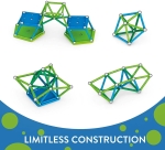 Магнитен конструктор Geomag - Classic, 60 части