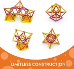 Магнитен конструктор Geomag - Classic, 93 части
