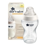 Бебешко шише Tommee Tippee - Easi Vent, Closer to Nature, 340 ml, 3 m+