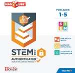 Магнитен конструктор Geomag - Magicube, Creative, 16 части