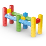 Магнитен конструктор Geomag - Magicube, Creative, 64 части