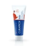 Детска паста за зъби без флуор Curaprox - С вкус на ягода, 0м+, 60 ml