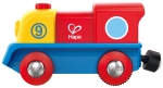 Дървена играчка Hape - Цветен локомотив
