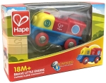 Дървена играчка Hape - Цветен локомотив
