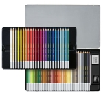 Цветни моливи Stabilo - CarbOthello ARTYplus, Метална кутия, 60 броя
