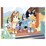Дървен пъзел Educa - Bluey, 100 части