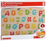 Детски дървен пъзел Hape - Азбука