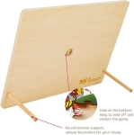 Дървен пъзел Toi World - Строителни машини, 24 части