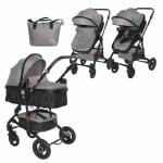 Детска количка Lorelli - Alba Premium, Opaline Grey
