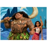 Детски пъзел Educa - Смелата Ваяна II, 2 х 48 части