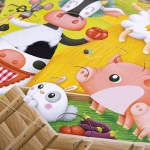 Детски пъзел Eurekakids - Ферма, 20 части