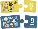 Детски пъзел Eurekakids - Montessori, Числа