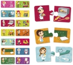 Детски пъзел Eurekakids - Montessori, Професии