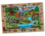 Детски пъзел Orchard Toys - Динозавърско откритие, 150 части