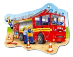 Детски пъзел Orchard Toys - Голямата пожарна, 20 части