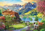 Пъзел Anatolian - Хижа в Доломитите, 3000 части